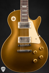 Gibson Custom Shop 1957 Les Paul Goldtop Reissue Dark Back VOS Double Gold Electric Guitar