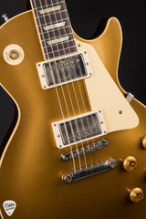 Gibson Custom Shop 1957 Les Paul Goldtop Reissue Dark Back VOS Double Gold Electric Guitar