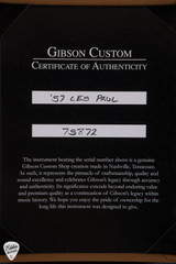 Gibson Certificate of Authenticity