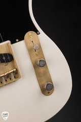 Shock the Fox Fifty8 Five25 Crackle Satin White Electric Guitar