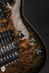 ESP Custom Shop Horizon-CTM Black Burst Electric Guitar