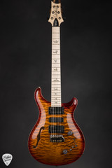 Paul Reed Smith Wood Library Special Special Semi-Hollow Figured Maple Neck electric guitar in Dark Cherry Sunburst