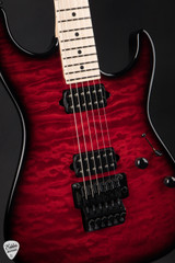 Suhr Standard Thin Burst Limited Edition electric guitar in Trans Red