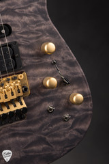 Jackson USA Signature Phil Collen PC1 Satin Electric Guitar in Satin Trans Black