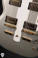 2015 Gibson Custom Shop Mid 60s EDS 1275 Electric guitar in Silver Sparkle