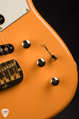 2025 G and L Custom Shop S 500 RMC Electric Guitar in Cadmium Orange