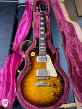 1996 Gibson Custom Shop Historic 1959 Les Paul Standard Reissue electric guitar in Tobacco Burst