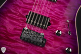 Suhr Modern Quilt Roasted Electric Guitar in Fuchsia Burst