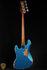 2024 - Fender Eddie's Guitars Exclusive Custom Shop 1964 Jazz Bass Heavy Relic - Blue Sparkle