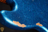 2024 - Fender Eddie's Guitars Exclusive Custom Shop 1964 Jazz Bass Heavy Relic - Blue Sparkle