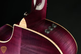2024 - Taylor Custom #8 GA Sitka Spruce/Flame Maple - Lilac Wine - Catch Event/NAMM Instrument