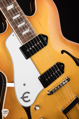 Epiphone Casino USA Collection Left Handed Electric Guitar in Royal Tan