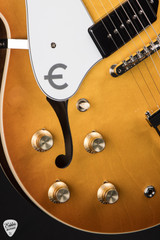 Epiphone Casino USA Collection Left Handed Electric Guitar in Royal Tan