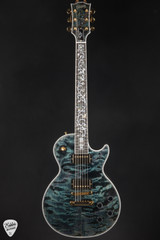 Gibson Custom Shop PSL Les Paul Ultima "Tree of Life" Nordic Blue 10.1 #CS504045