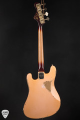 Castedosa Conchers Short Scale Bass Guitar in Aged Shell Pink