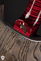 Paul Reed Smith Private Stock #12133 Custom 24 Piezo Brazilian Blood Red Reverse Dragon’s Breath