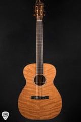 Huss & Dalton OM Custom Curly Redwood and Figured Claro Walnut Acoustic Guitar
