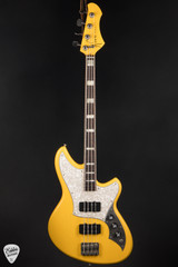 Novo Ivorus Bass Vandalism Yellow Bass Guitar