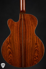 Santa Cruz Fingerstyle Short Scale Custom Acoustic Guitar with Moon Spruce and Cocobolo