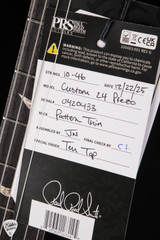 Paul Reed Smith Custom 24 Spec Sheet