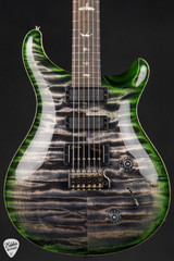 Paul Reed Smith Eddie’s Guitars Wood Library Studio Quilt Top/Stained Maple Neck/Brazilian FB Charcoal Jade Burst