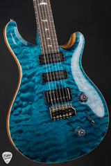 Paul Reed Smith Eddie’s Guitars Wood Library Studio Quilt Top/Stained Maple Neck/Brazilian FB Blue Matteo
