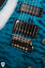 Paul Reed Smith Eddie’s Guitars Wood Library Studio Quilt Top/Stained Maple Neck/Brazilian FB Blue Matteo