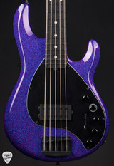 Ernie Ball Music Man Stingray 5 DarkRay Plasma Purple Bass Guitar