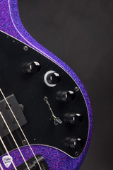Ernie Ball Music Man Stingray 5 DarkRay Plasma Purple Bass Guitar