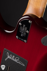 Ernie Ball Music Man BFR JP15 Baritone Electric Guitar in Cherry Creamsicle