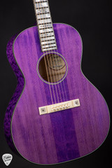 Bourgeois The Deep Purple Rabbit LDBO Acoustic Guitar with Adirondack Spruce and Quilted Maple
