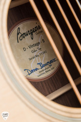 Bourgeois Professional Satin D Vintage Acoustic Guitar with Sitka Spruce and Indian Rosewood
