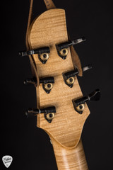 Bacci Leonardo Dual Output Officina Electric Baritone Guitar in Butter White