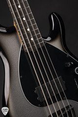 Ernie Ball Music Man Stingray 5 DarkRay Silverburst Bass Guitar