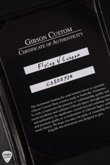 Gibson Custom Shop PSL Flying V Custom Gloss Electric Guitar in Gecko Green Metallic