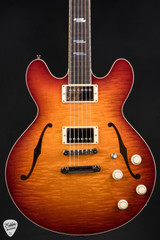 Collings I35 LC Deluxe Custom Inlay/ThroBaks Electric Guitar in Dr. Pepper Burst