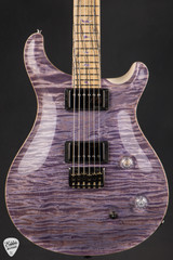 Paul Reed Smith Private Stock 12146 Custom 24 Baritone Swamp Ash/Pale Moon Ebony Violet Electric Guitar