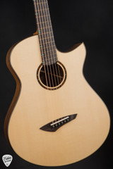 2024 – Michael Bashkin JMC 12 Fret Acoustic Guitar with Italian Spruce and Pau Ferro