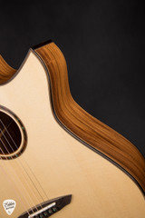 2024 – Michael Bashkin JMC 12 Fret Acoustic Guitar with Italian Spruce and Pau Ferro