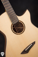 2024 – Michael Bashkin JMC 12 Fret Acoustic Guitar with Italian Spruce and Pau Ferro
