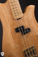 Bacci Marlita 4 String Bass Guitar with Red Alder with Wormwood Inlay