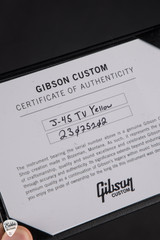 Gibson Custom Shop Greatest Hits Volume II J-45 All Mahogany TV Yellow 4.11 #23075102