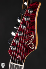 Suhr Eddie’s Guitars Exclusive Roasted Classic T Electric Guitar in Red Web