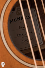 McNally Model S Acoustic Guitar with Sinker Redwood and Brazilian Rosewood