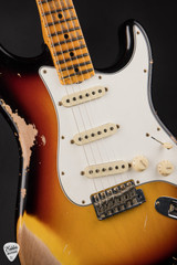 Fender Custom Shop Special Run 1969 Stratocaster Heavy Relic Aged Target 3 Tone Sunburst