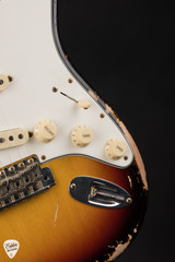 Fender Custom Shop Special Run 1969 Stratocaster Heavy Relic Aged Target 3 Tone Sunburst