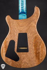 Paul Reed Smith Eddie’s Guitars Wood Library Studio Quilt Top Stained Maple Neck Brazilian FB Electric Guitar in Aquableux