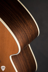 Iris JB Acoustic Guitar with Reclaimed Redwood and Indian Rosewood
