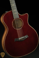 2024 - Taylor Custom #23 GA Baritone 8 Black Limba/Lutz Spruce - Chocolate Burgundy - Catch Event/NAMM Instrument
