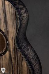 Kevin Ryan “The Darkwood” Abbey Grand Parlor 10 String Sitka Spruce and Quilted Maple